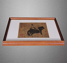 宁德书画装裱配框服务案例